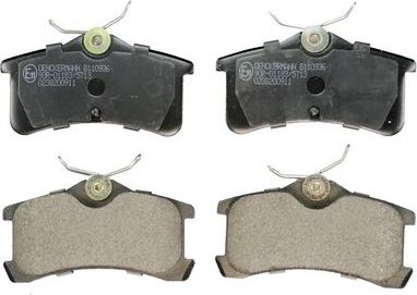 Тормозные колодки Denckermann. Артикул B110936