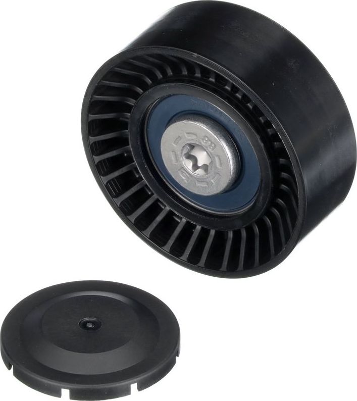 Направляющий (ведущий) ролик приводного поликлинового ремня Gates (полимерный материал). Артикул T36483