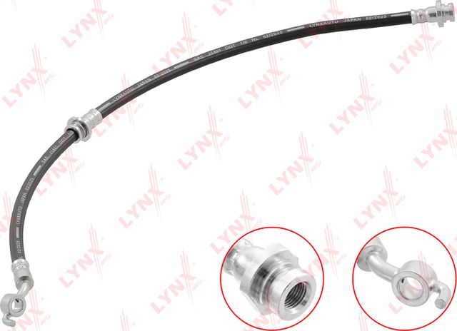 Тормозной шланг LYNXauto для Nissan Note I 2006-2012. Артикул BL-4007