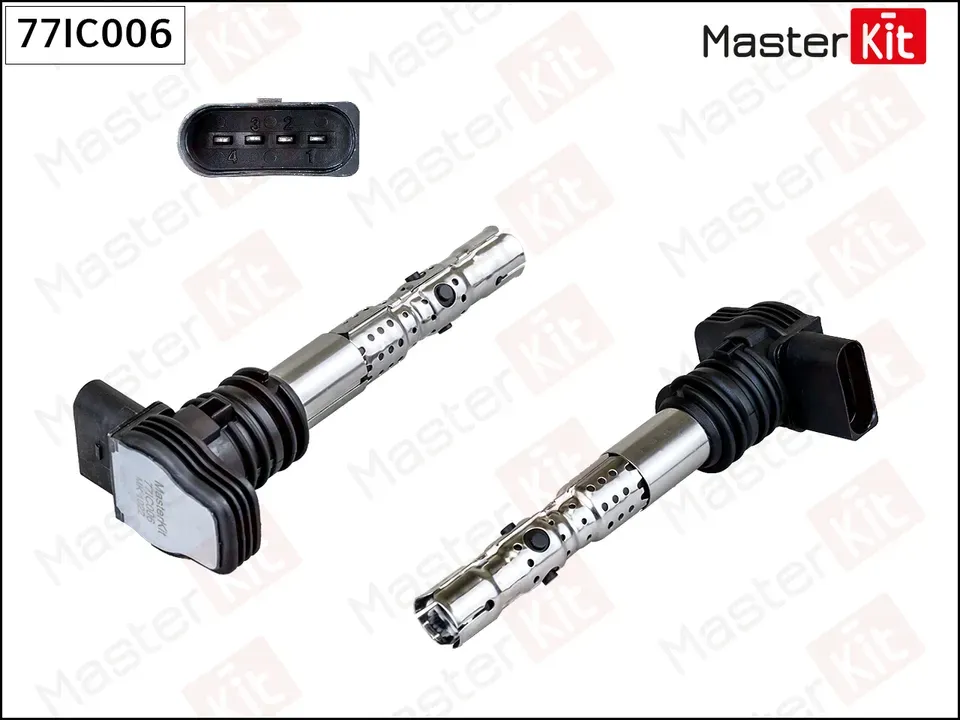 77IC006 Катушка зажигания\ AUDI/VW 1.8T (Master KIT) Master KIT. Артикул 77ic006