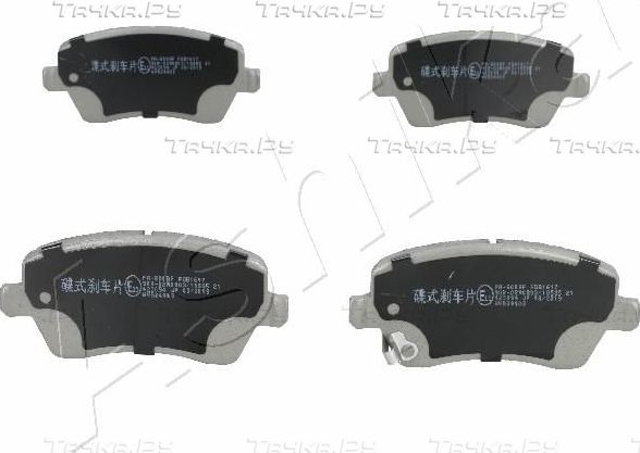 Тормозные колодки ASHIKA передние для Suzuki Splash I 2008-2015. Артикул 50-08-800
