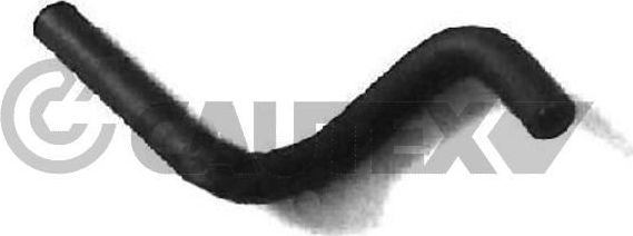 Патрубок системы охлаждения (радиатора) Cautex (Резина с тканевым включением). Артикул 016059