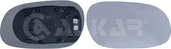 Зеркальное стекло бокового зеркала Alkar правое для Mitsubishi Carisma I 1997-2001. Артикул 6432528