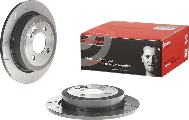 Тормозной диск Brembo XTRA LINE - Max для MINI Hatch II (R56) 2006-2012. Артикул 08.9163.75