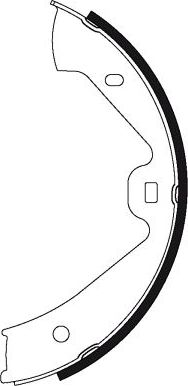 Тормозные колодки (стояночная тормозная система) Textar. Артикул 91074700