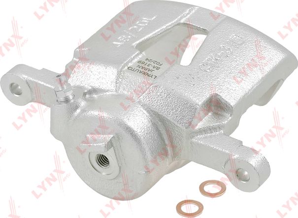 Тормозной суппорт LYNXauto передний левый для Daewoo Lanos 1997-2008. Артикул BA-3169
