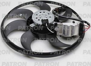 Вентилятор радиатора двигателя Patron правый для Porsche Cayenne I (955) 2003-2010. Артикул PFN177