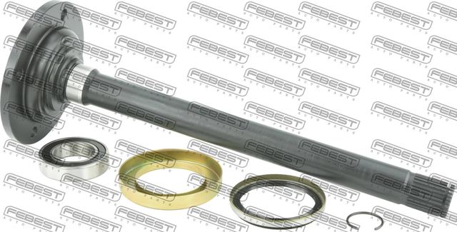 Полуось (привод в сборе, приводной вал) Febest передняя правая для Mitsubishi L200 V 2015-2026. Артикул 0412-KB4FRH