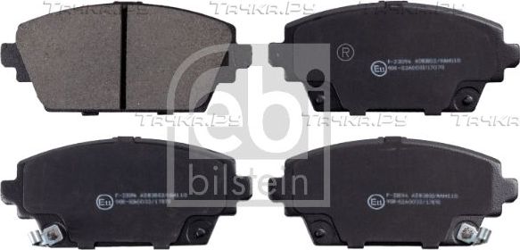 Тормозные колодки Febi Bilstein. Артикул 16389