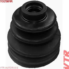 Чехол ШРУС переднего привода, внутренний и наружный (смазка+хомуты) (VTR). Артикул TO2501R