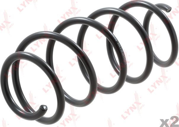 Пружина подвески LYNXauto передняя для Ford Fusion I 2002-2012. Артикул SC-1393