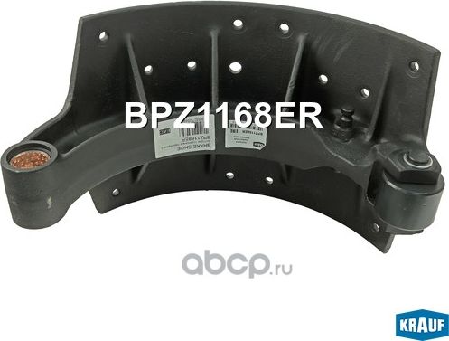 Колодки тормозные барабанные Krauf. Артикул BPZ1168ER