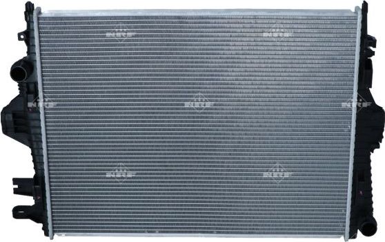 Радиатор охлаждения двигателя NRF (алюминий). Артикул 53005