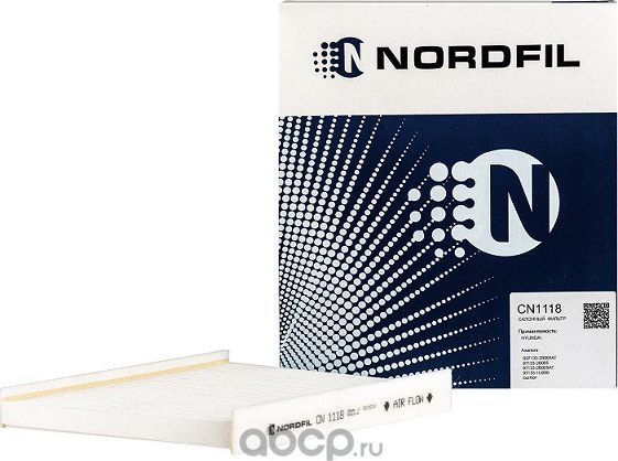 Фильтр салона Hyundai Santa Fe II (Nordfil). Артикул cn1118