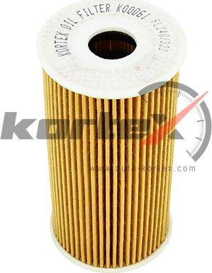 Фильтр масляный KIA SORENTO/SPORTAGE/CARNIVAL 06- DIESEL (Kortex). Артикул KO0061