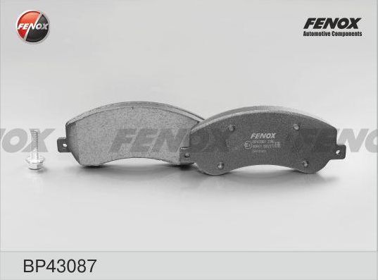 Тормозные колодки Fenox. Артикул BP43087