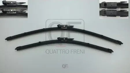 ЩЕТКА СТЕКЛООЧИСТИТЕЛЯ FR КОМПЛЕКТ (Quattro Freni). Артикул QF21N00012
