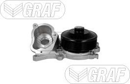 Помпа (водяной насос) Graf для BMW 2 F22 2014-2026. Артикул PA1164