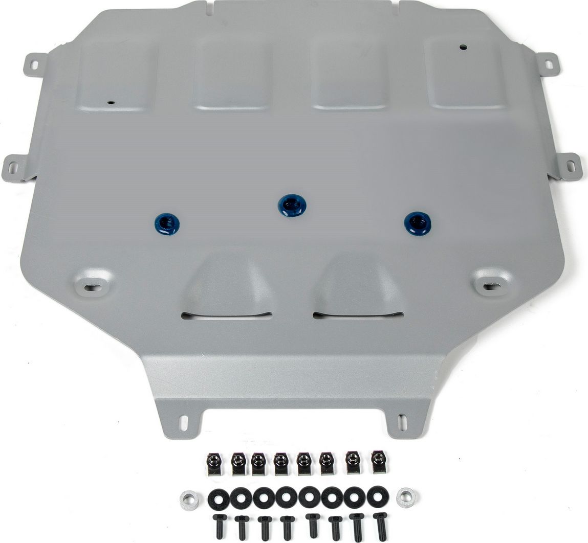 Защита алюминиевая Rival для КПП Lamborghini Urus 2017-2026. Артикул 333.2902.1