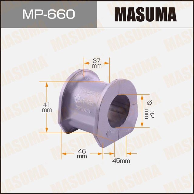 Втулки стабилизатора Masuma. Артикул MP-660