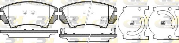 Тормозные колодки RoadHouse. Артикул 21375.12