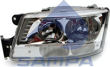 Фара передняя основная Sampa левая для MAN TGS 2007-2026. Артикул 022.347