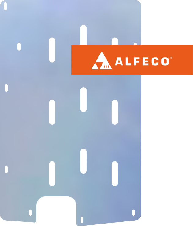 Защита алюминиевая Alfeco для АКПП BMW Х3 F25 2010-2017. Артикул ALF.34.22al