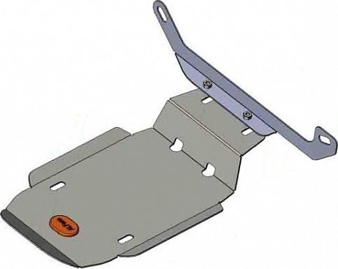 Защита алюминиевая Alfeco (4мм) для редуктора заднего моста Subaru Outback VI 2019-2026. Артикул ALF.22.45AL4