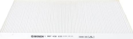 Салонный фильтр Bosch. Артикул 1 987 432 033