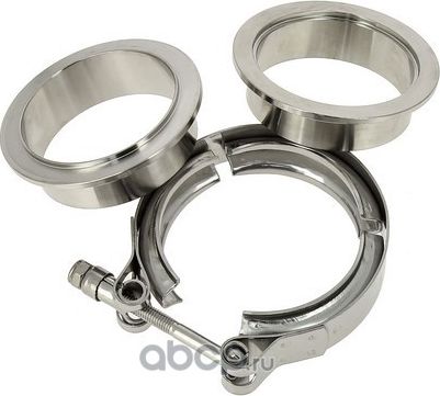 vb57k Хомут V-Band c фланцами 57мм нержавеющая сталь (Fortluft). Артикул VB57K