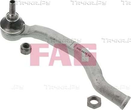 Наконечник рулевой тяги Fag левый для Nissan Primastar I 2001-2014. Артикул 840 0879 10