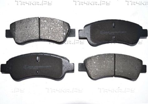 Тормозные колодки ASAM передние для Citroen C2 2003-2010. Артикул 71365