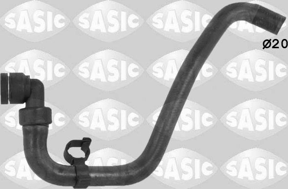 Патрубок радиатора (системы охлаждения) Sasic. Артикул 3406333