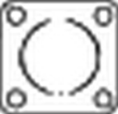 Прокладка глушителя Bosal (Бельгия). Артикул 256-102