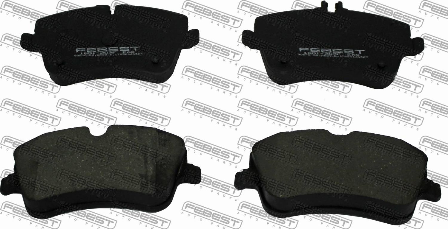 Тормозные колодки Febest. Артикул 1601-203F