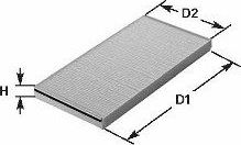 Салонный фильтр Clean Filters. Артикул NC2064