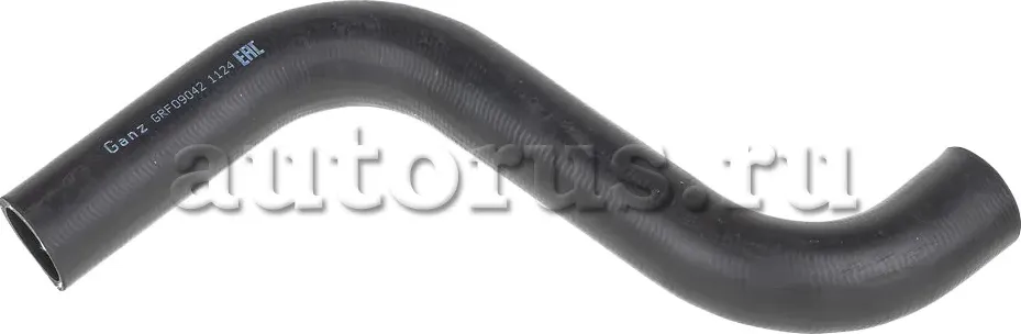 Патрубок охлаждения FORD Fiesta V 01-07/Fusion 02-> нижний GANZ GRF09042 Ganz. Артикул GRF09042