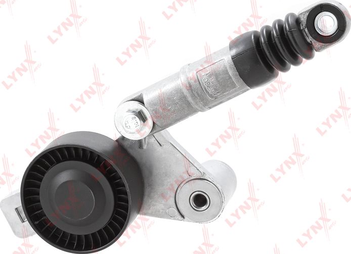 Натяжной ролик (натяжитель) приводного клинового зубчатого ремня LYNXauto. Артикул PT-3323