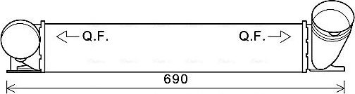 Интеркулер AVA. Артикул BWA4482