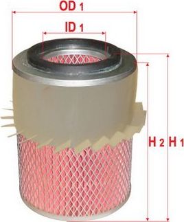 Воздушный фильтр Sakura. Артикул AS-1817
