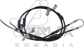 Трос ручника (тросик ручного тормоза) ASAM. Артикул 30644