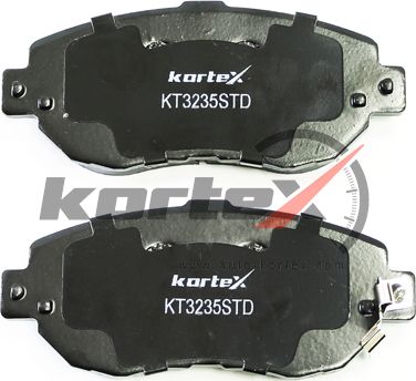 Колодки торм. LEXUS GS300/400 IS 200/300 передн. к-т (Kortex). Артикул KT3235STD