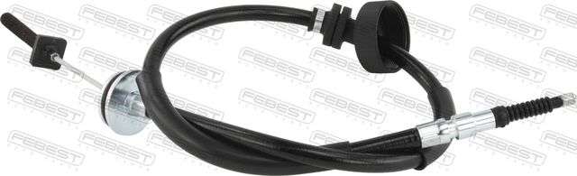 ТРОС РУЧНОГО ТОРМОЗА ЛЕВЫЙ (Febest). Артикул 19100F15LH