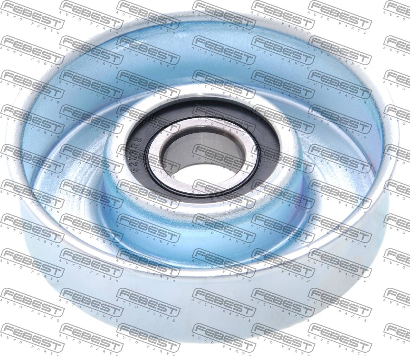 Натяжной ролик (натяжитель) приводного поликлинового ремня Febest. Артикул 0287-Y50