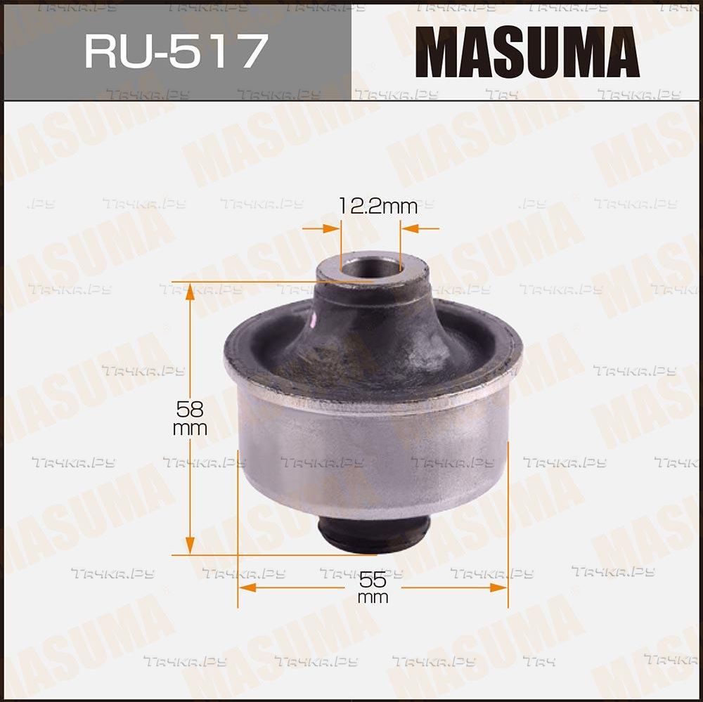 Сайлентблок переднего рычага подвески Masuma. Артикул RU-517
