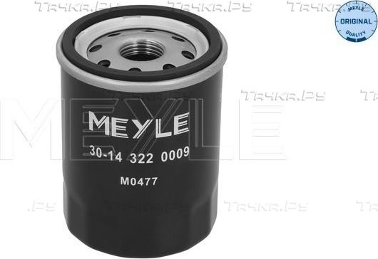Масляный фильтр Meyle Original для Toyota Corolla E90 1987-1994. Артикул 30-14 322 0009