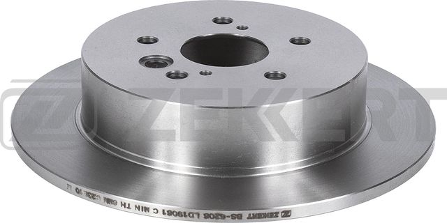 Тормозной диск Zekkert задний для Chery Tiggo (T11) I 2005-2014. Артикул BS-6208