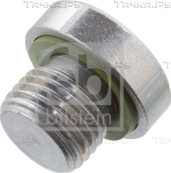 Сливная пробка масляного поддона двигателя Febi Bilstein (сталь) для Audi S8 I (D2) 1996-2002. Артикул 100546