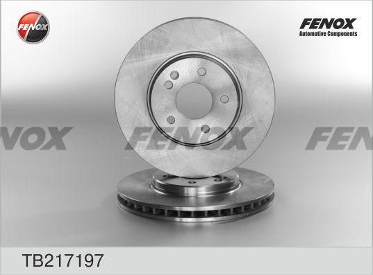 Тормозной диск Fenox передний для Chrysler Crossfire 2003-2008. Артикул TB217197