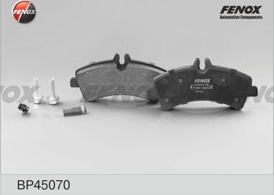 Тормозные колодки Fenox. Артикул BP45070